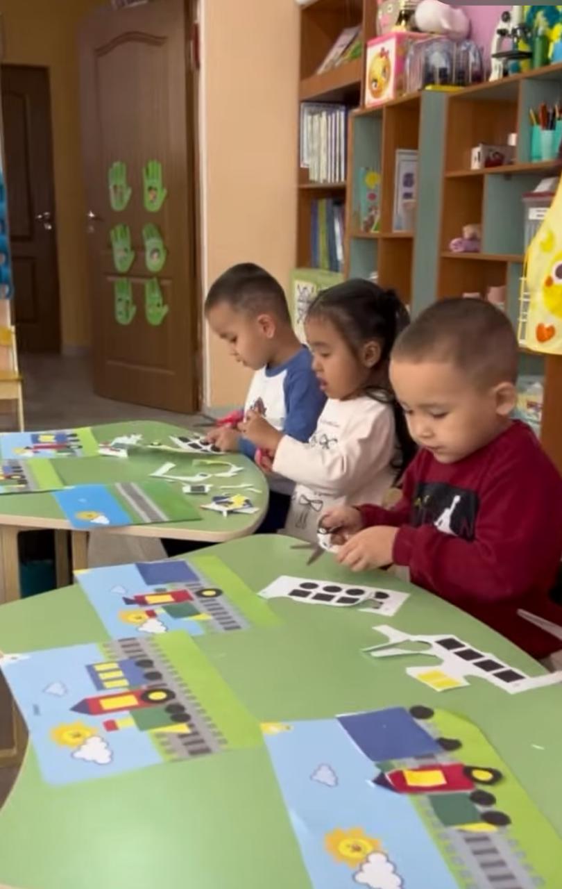 Ересек”Бұлбұл”тобы Жапсыру-“Поезд”